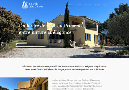 Villa des cèdres